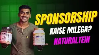 HOW TO GET SPONSORSHIP | MY SUPPLEMENT STACK FROM NATURALTEIN