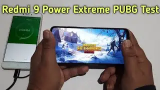 Redmi 9 Power PUBG Battery Drain Test | Redmi 9 Power PUBG GamePlay Test | Redmi 9 Power PUBG
