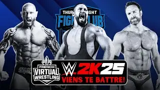 Thursday Night Fight Club #36 | 08/01/2026 | E-Fed PvP - WWE 2K25
