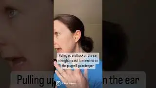 How to insert earplugs in the ear for maximum hearing protection