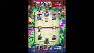 Hero Knight Steals The Game VS Gay Opponent #clashroyale #gaming #supercell
