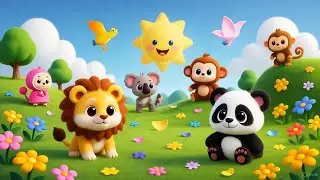 Jungle Friends Adventure: Lion, Panda & Monkey