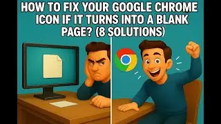 How to Fix Your Google Chrome Icon? | google chrome icon missing | icon not showing properly windows