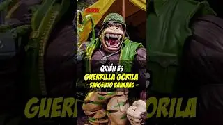 &iquest;Qui&eacute;n es SGT. BANANAS? Guerrilla Gorila - Tortugas Ninja TMNT