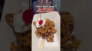 Make your own Mickey Ice Cream Bar #waltdisneyworld #disneysnack #disneysprings #disneytreats #wdw