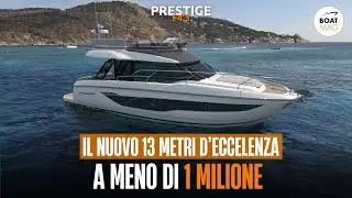 PRESTIGE F4.3 | Yacht tour del nuovo flybridge francese da 13 metri