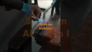 Soldando o salva vidas na tubula&ccedil;&atilde;o