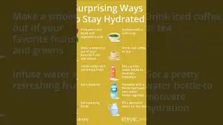 staying hydrated tips #hydrateyourself #shorts