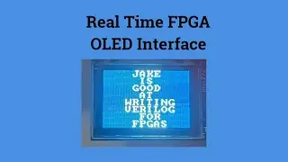 FPGA OLED Interface Synthesis