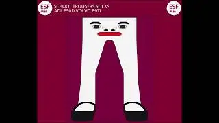 ESF - School Trousers Socks ADL E50D Volvo B9TL (01.05.2026)