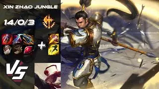 JUNGLE Xin Zhao vs Lee Sin - NA Challenger Patch 14.18