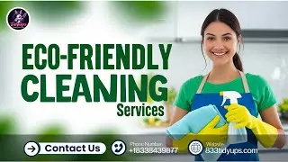 🌿✨ Eco-Friendly Cleaning Services &ndash; Clean Spaces, Greener Living! 🧽🏡