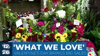 Flower shop prepares for sales ahead of Valentine&rsquo;s Day
