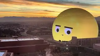 Sunrise at The Sphere, Las Vegas, Nevada