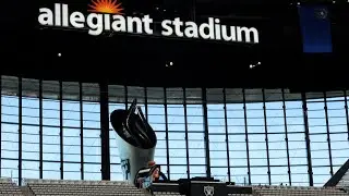Tour of Allegiant Stadium, home of the Las Vegas Raiders