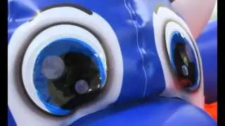 Inflatable husky double PVC layer suit