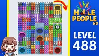 Hole People Level 488 Solution Walkthrough
