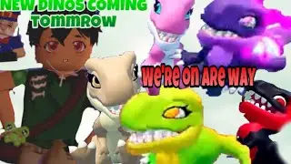 🤩Every New Evould Dinosaur Comuing Tommrow to Ropets🦊Roblox 🦖