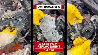 Dangerous VW 1.4 TGI Failure: DIY Water Pump Replacement.