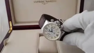 Обзор часов Ulysse Nardin ref 353-66/314 Maxi Marine Chronograph !