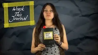Книжный обзор. Wreck This Journal. Уникальный блокнот.