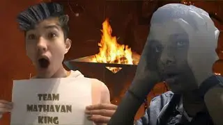 BURNING MATHAVAN'S MERCH PRANK!! *Gone VERY Wrong* (Prank Wars)