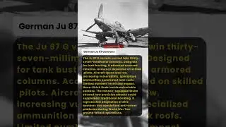 German Ju 87 Cannons