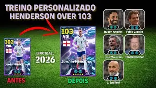 🔝HENDERSON 103 OVER | Treino Secreto N&iacute;vel M&aacute;ximo | EFOOTBALL 2026