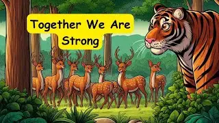 Together We Are Strong | English Story for Kids | Moral Story about Power of Unity