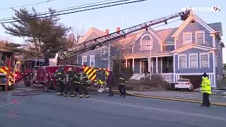 VIDEO NOW: Crews respond to fire in Fall River