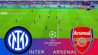 Inter Milan vs Arsenal | UEFA Champions League - PES 2021 Simulation