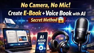 create E-book & voice book | Best AI Trick &ndash; Professional Audio E-Book in 5 Minutes 🔥