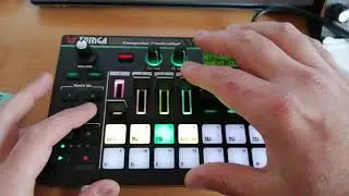 Roland MC-101 MINIMAL TECHNO practice 01