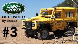 Outdoor ride with SBrick - Land Rover Defender. Episode 3