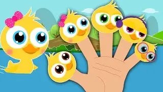 ducks finger family | nursery rhyme | kid rhymes