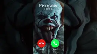 Pennywise is Calling! #shorts #pennywise #it #welcometoderry
