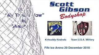 Kirkcaldy Kestrels vs US Military Goals and Saves 29 Dec 2018 (ensure HD is selected)