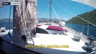 Sail Yacht MOSS 40 m steel hull Interior 2016