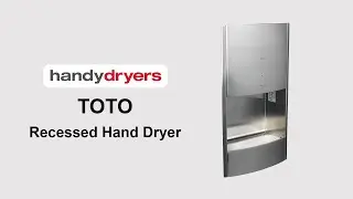 TOTO Recessed Quiet Hand Dryer