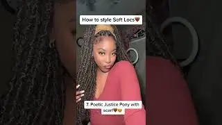 How to style soft locs 2