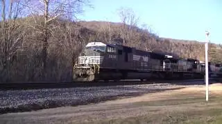 NS 963 Westbound Power Move