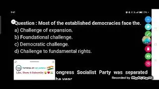 Most of the established democracies face the :-