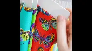 Fabric Organizers by Mini Bolts: How to Fold Fat Quarters