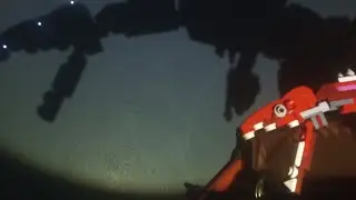 Lego bloodbath Godzilla.