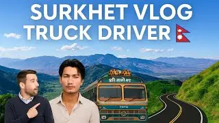 SURKHET ROAD BEAUTIFUL VIEW 🌅 Acchami Brother Nepali Vlog video driving