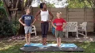 Easter Obstacle Course for young kids