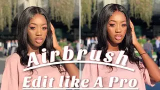 ||HOW I EDIT MY INSTAGRAM PICS||#AIRBRUSH||