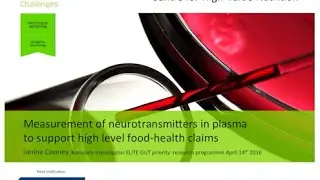 Plasma neurotransmitters and food-health claims - 2016 High-Value Nutrition Science Symposium