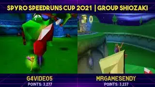 Spyro Speedruns Cup 2021 | Group Shiozaki | g4video5 vs. MrGamesendy