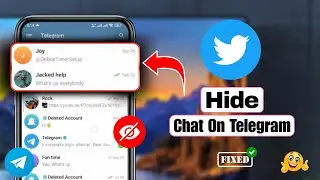 Как скрыть чат в Telegram